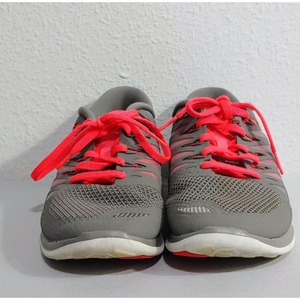 Nike Free 5.0 Womens Size 10 Gray Pink Running Shoes 642199-200 - Picture 4 of 11